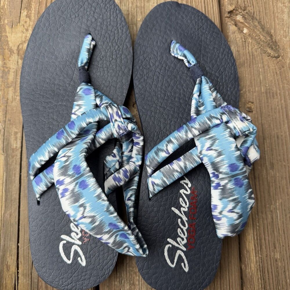 Skechers Cali Women's Meditation Studio slingback With Fabric Straps Size 10